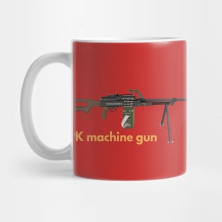 Soviet Kalashnikov PK Machine Gun Mug